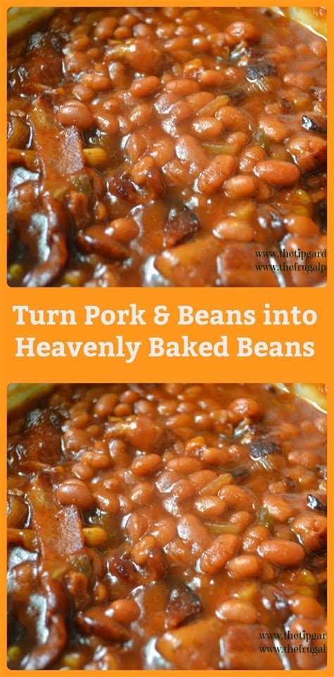 Turning Canned Pork & Beans to Heavenly Baked Beans | Recipe | Baked beans, Baked bean recipes ...