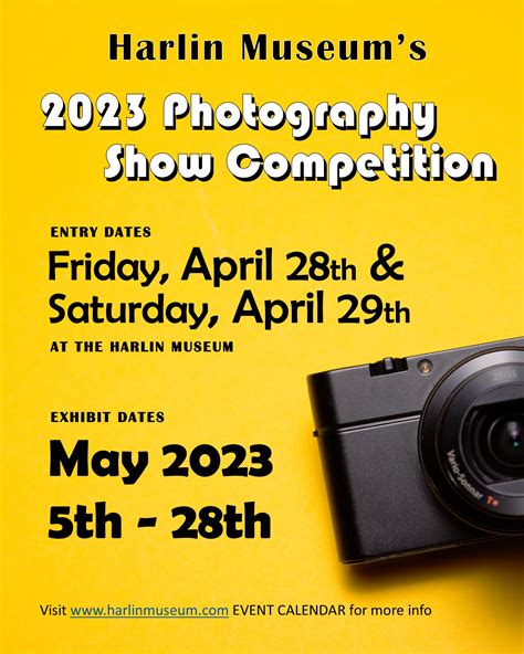 CALL FOR SUBMISSIONS: Harlin Museum’s 2023 Photography Show