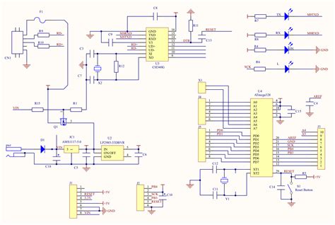 Arduino Uno Schematic Ch340