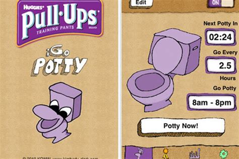 Pull-Ups training pants creates potty training app | Digital | Campaign ...