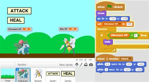 Make a Pokemon Scratch game | ProgrammingMax