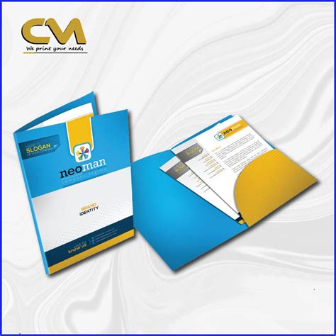 Company Folder (Custom Made) – CM Office Printing