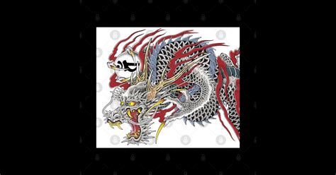 Kiryu Kazuma dragon tattoo - Yakuza Tattoo - Posters and Art Prints ...