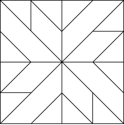Geometric Block Pattern 12 | ClipArt ETC