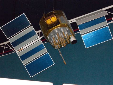 GPS Satellite | This one-quarter scale model represents the … | Flickr
