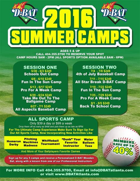 D-BAT - Buckhead - 16 Photos - Summer Camps - 2345 Adams Dr NW, Atlanta ...