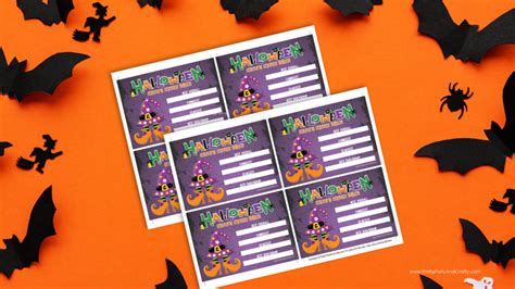 Halloween Costume Contest Ballot Printable - Pretty Party & Crafty