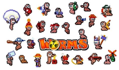 Worms Game Characters