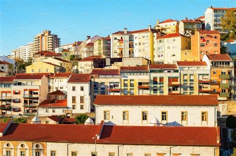 Sunset skyline houses Porto Portugal | Architecture Stock Photos ...