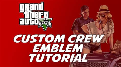 How to create Custom Rockstar Social Club Emblem (NEW AND EASY METHOD) PATCHED - YouTube