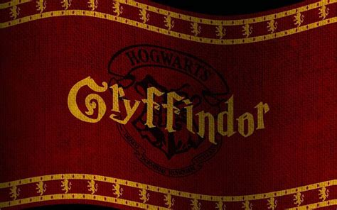 Download Gryffindor House Crest Banner Wallpaper | Wallpapers.com