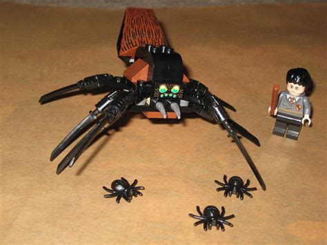 365 Days of Creepy Crawlies: Day 76: Aragog from Harry Potter Lego