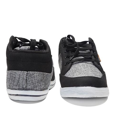 Shoe Republic Black Lifestyle Shoes - Buy Shoe Republic Black Lifestyle ...