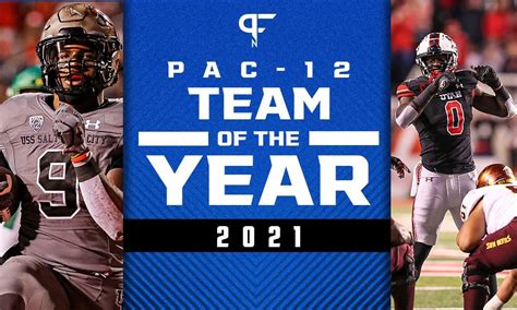 All-Pac 12 Football Team Honors for the 2021 College Football season