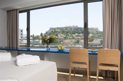 Deluxe Double Room with Acropolis View - Athens stay Acropolis view