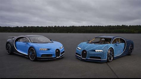 Lego builds replica of world's fastest car, the Bugatti Chirron, and we can't keep calm