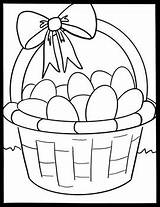 Hand Drawn Easter Basket Coloring Page By Kellee H  TPT sketch template