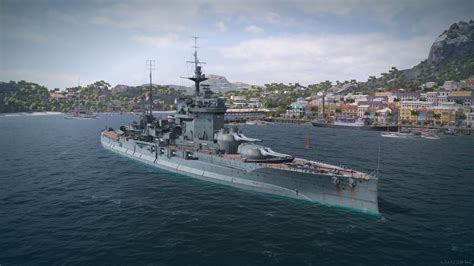 Warspite – WoWS: Legends – Stats + Builds – Tier V Battleship