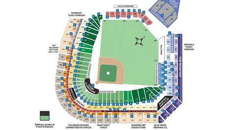 Coors Field Seating Chart View