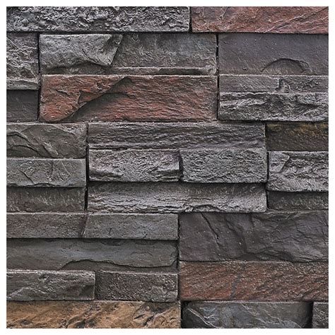 Architectural Superstore - SAMPLE - Faux Stacked Stone Wall Panel ...