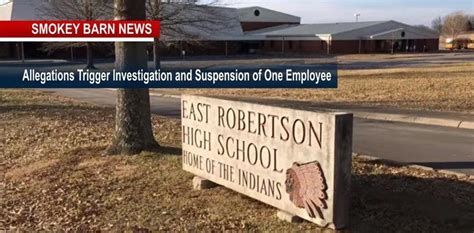 Allegations Trigger Investigation/Suspension Of East Robertson High ...