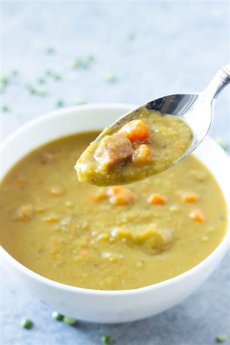 Slow Cooker Split Pea Soup - Coco and Ash