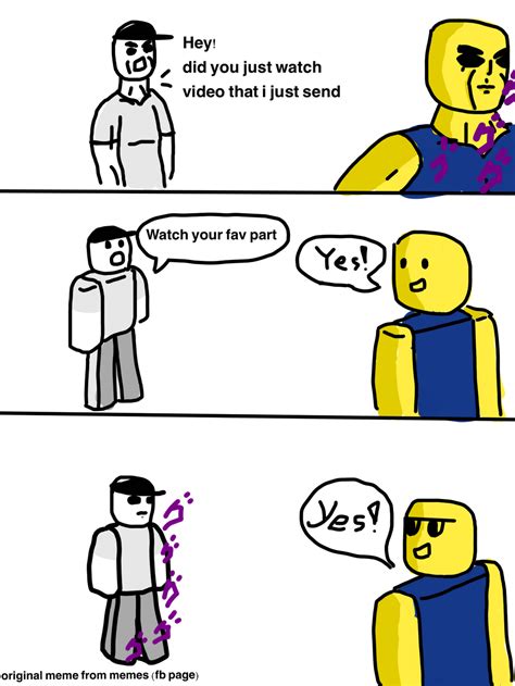 ROBLOX COMICS A Low quality meme by KlM12D on DeviantArt