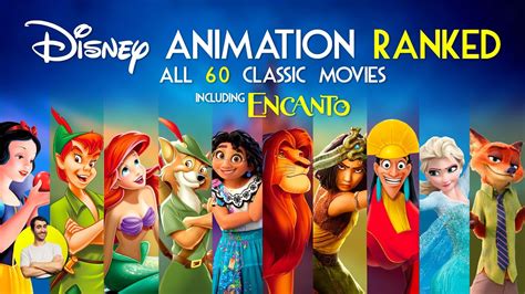 Disney Animation - All 60 Movies Ranked Worst to Best (w/ Encanto ...