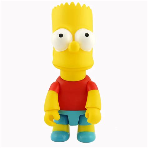 New arrival The Simpsons Toys Model QEE Bart Doll Simpsons Figurine PVC Figure toys 28cm-in ...