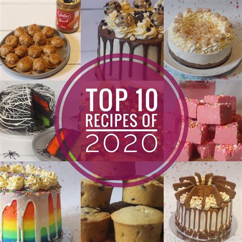 Top 10 Recipes in 2020 - A Spoonful of Vanilla