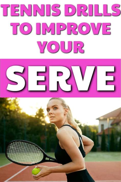 3 Effective Tennis Drills for Serving - The Tennis Mom