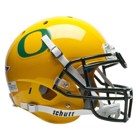 Oregon Ducks NCAA Authentic Air XP Full Size Helmet (Alternate Gold w ...