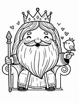 King Coloring Pages Free Printable At Genmessiahblog Blog sketch template
