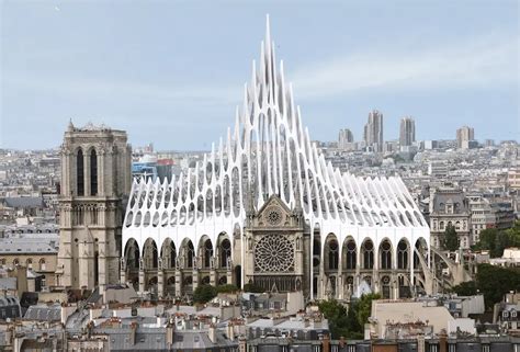 Notre Dame Cathedral Renewal Concept, Paris - e-architect