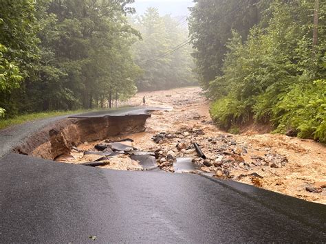 Mudslide, flooding, downed power lines close roads in Windsor and ...