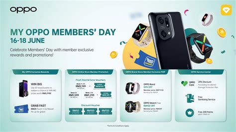 Win BIG With My OPPO Members Day's Lucky Draw And Flash Deals Worth Up ...