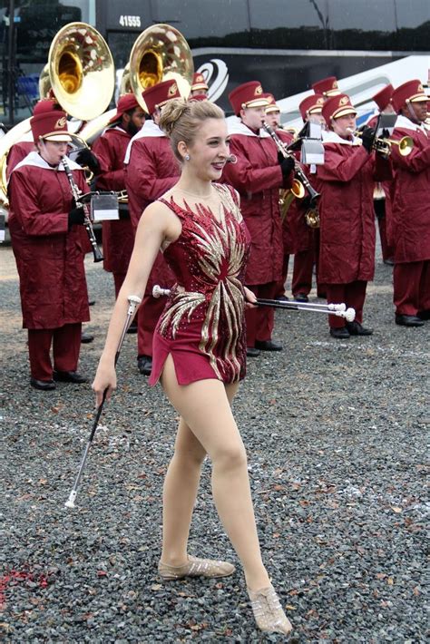 Baton Twirling Costume, Elon University Feature Twirler, FOTC Marching Band | Twirling costumes ...