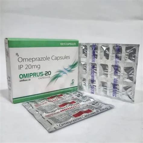 Omiprus 20 Mg Omeprazole Capsules IP, Prescription at Rs 429/box in Panchkula