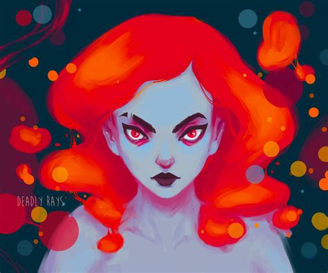 Lava Girl by deadly-rays on DeviantArt