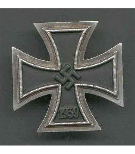 WW2 German Iron Cross 1st Class medal