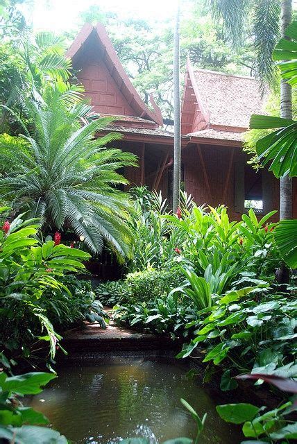 In the garden..water feature... | Tropical garden design, Balinese garden, Tropical garden