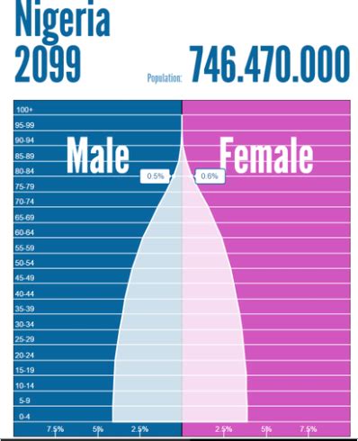 Population Pyramid - Nigeria