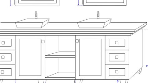 Double Sink Bathroom Vanity Dimensions – Bathroom Guide by Jetstwit