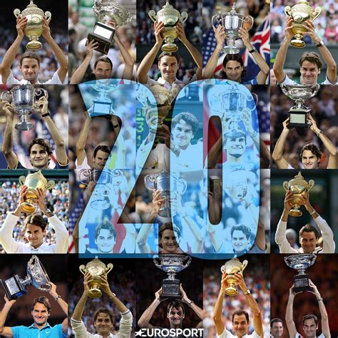 Roger Federer's 20 Grand Slam titles - in numbers - Australian Open 2018 - Tennis - Eurosport ...