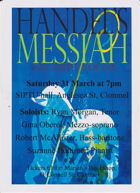 Handel's Messiah - Clonmel Baptist Church - Bible Believing Christian ...