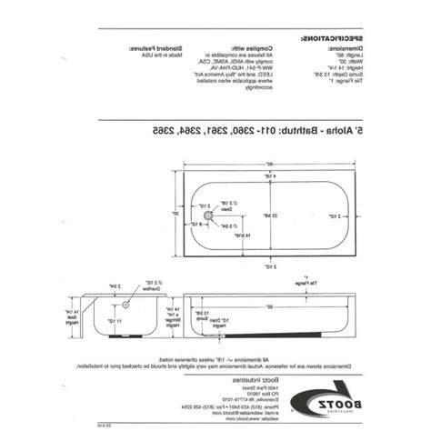 Soaking Tub Dimensions - Bathtub Designs