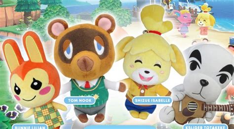 These Animal Crossing Plushies From Merchoid Can Now Be Pre-Ordered