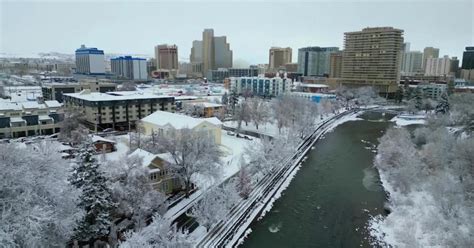 Fresh Snow in Reno After a Big Snowstorm in March | Video | 2news.com