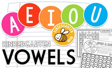 Kindergarten Free Printable Short Vowel Worksheets