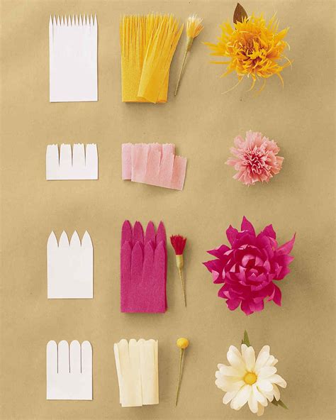 How to Make Crepe-Paper Flowers | Martha Stewart